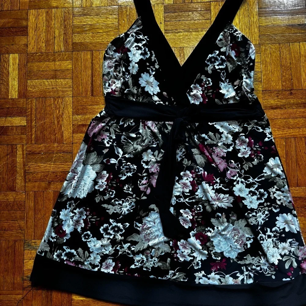 y2k later 2000s floral dress - Picture 3 of 5